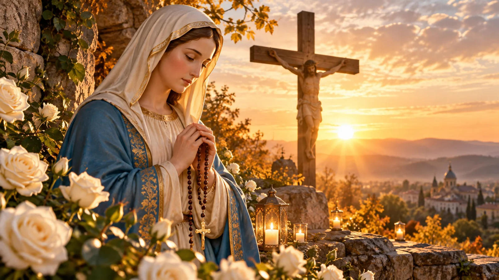 Octubre, mes del Santo Rosario: cómo rezarlo y vivirlo en familia