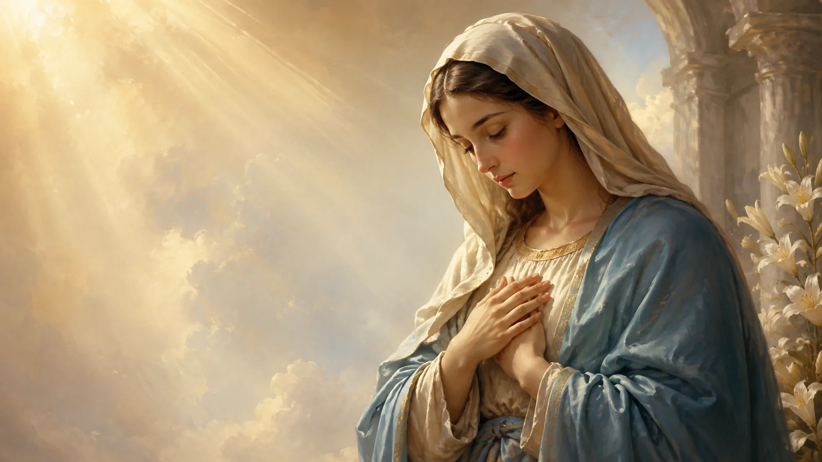 Santa María, modelo de humildad