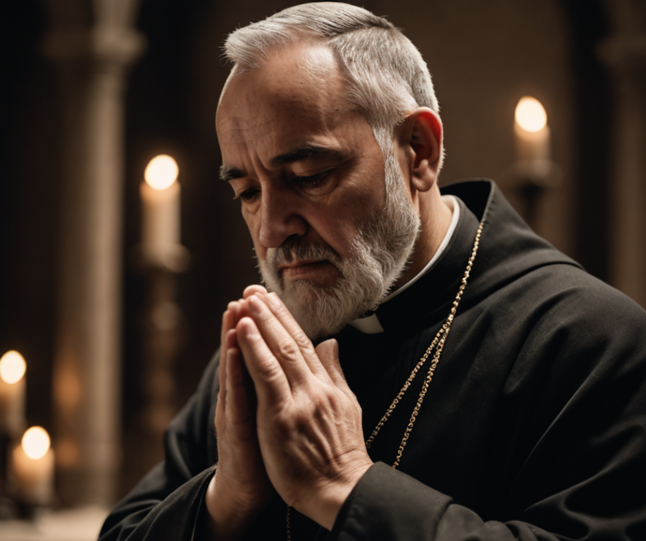 Oración de sanación mas poderosa de Padre Pio